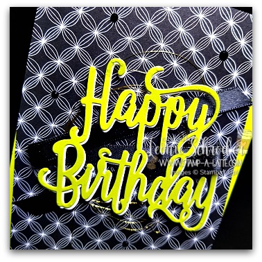 Happy Birthday with Twist by Leonie Schroder Independent Stampin' Up! Demonstrator Austrlalia