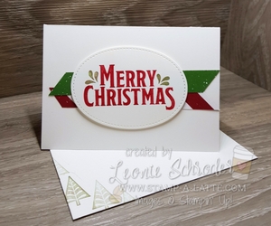 Merry Misletoe Christmas by Leonie Schroder Independent Stampin' Up! Demonstrator Australia