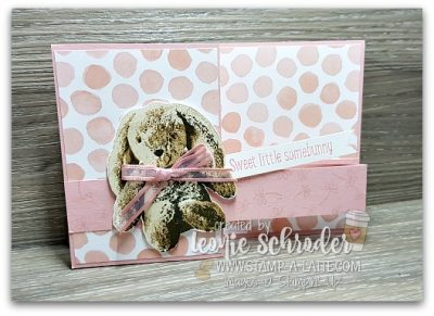 Sweet Little Something Double Z fold Card by Leonie Schroder Independent Stampin' Up! Demonstrator Australia