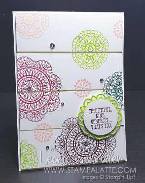 Dear Doily retiring In Colors by Leonie Schroder Independent Stampin' Up! Demonstrator Australia