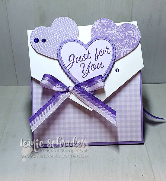 Highland Hearts using Pleased as Punch Papers from Product Coordination Release by Leonie Schroder Independent Stampin Up! Demonstrator Australia